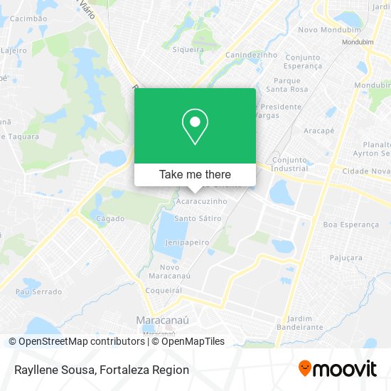 Rayllene Sousa map