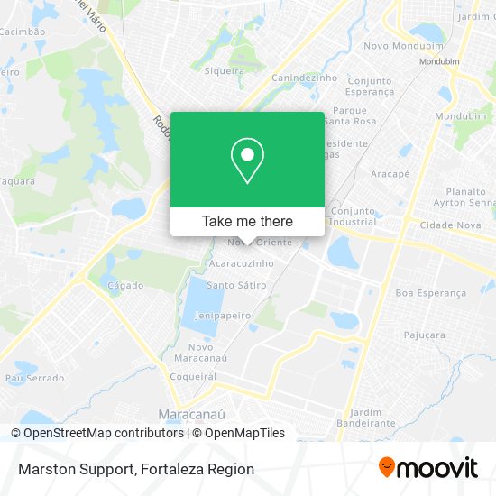 Mapa Marston Support