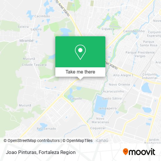 Joao Pinturas map