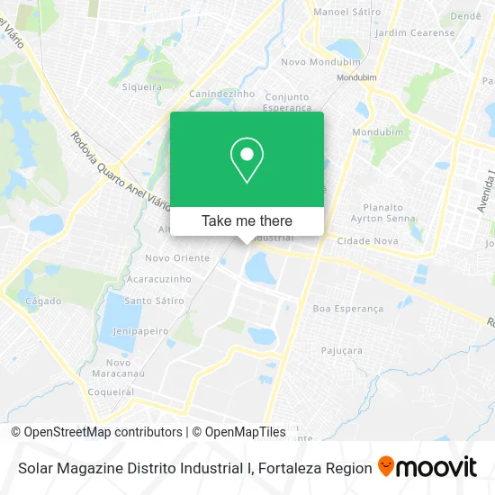 Solar Magazine Distrito Industrial I map