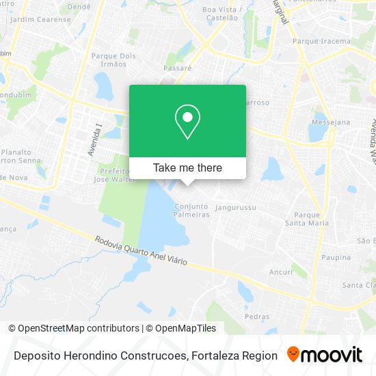 Deposito Herondino Construcoes map