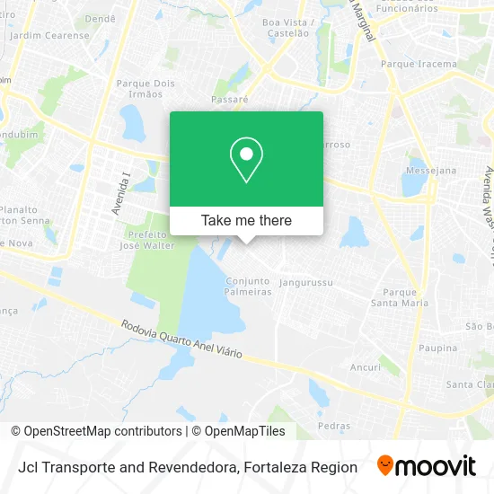 Jcl Transporte and Revendedora map