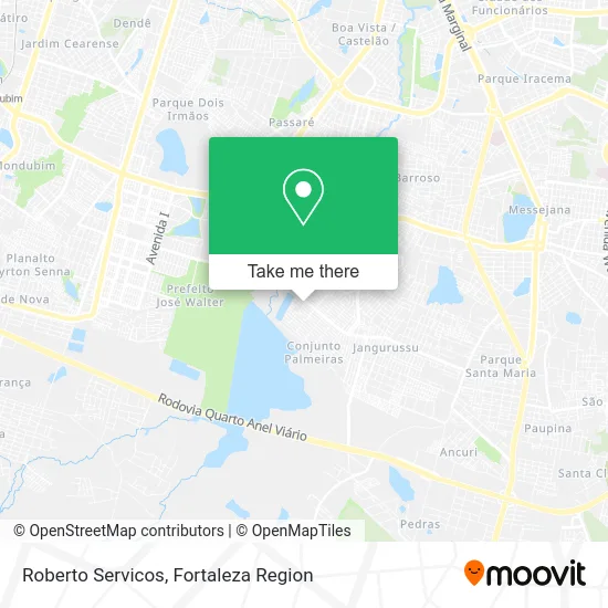 Roberto Servicos map