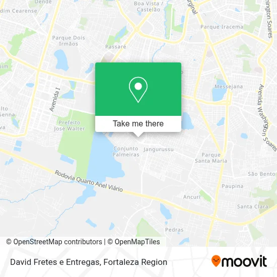 David Fretes e Entregas map