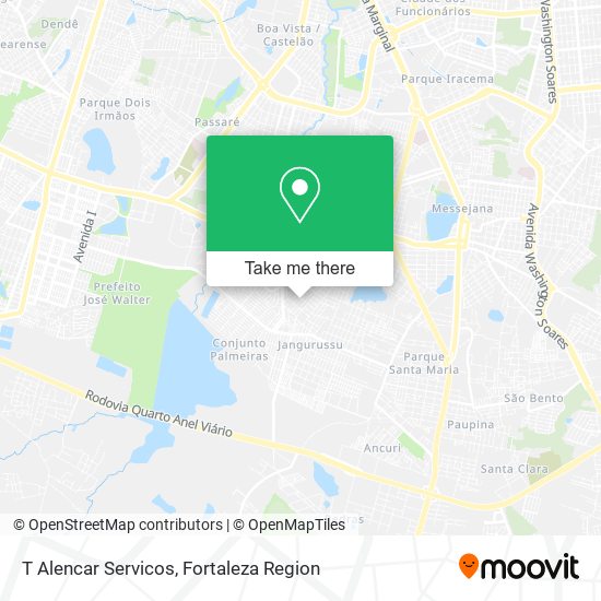 T Alencar Servicos map