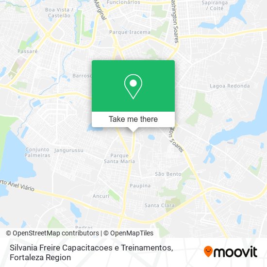Mapa Silvania Freire Capacitacoes e Treinamentos
