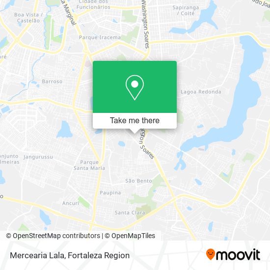 Mapa Mercearia Lala