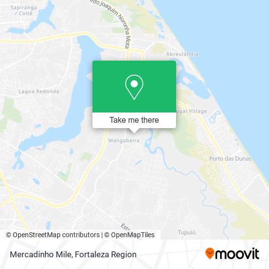 Mapa Mercadinho Mile