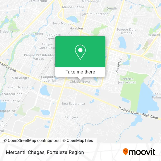 Mercantil Chagas map