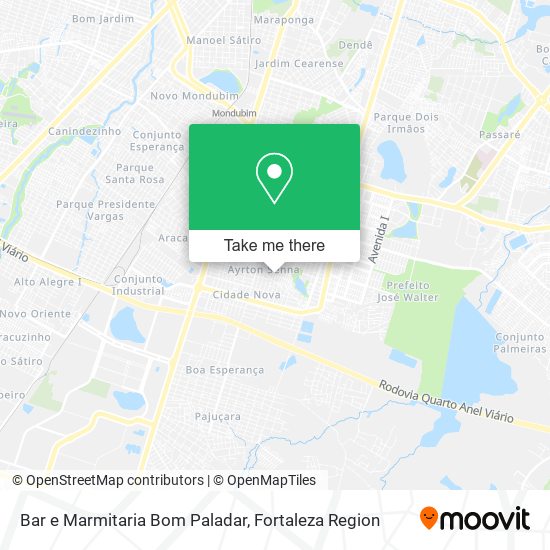 Bar e Marmitaria Bom Paladar map