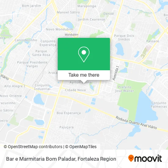 Bar e Marmitaria Bom Paladar map