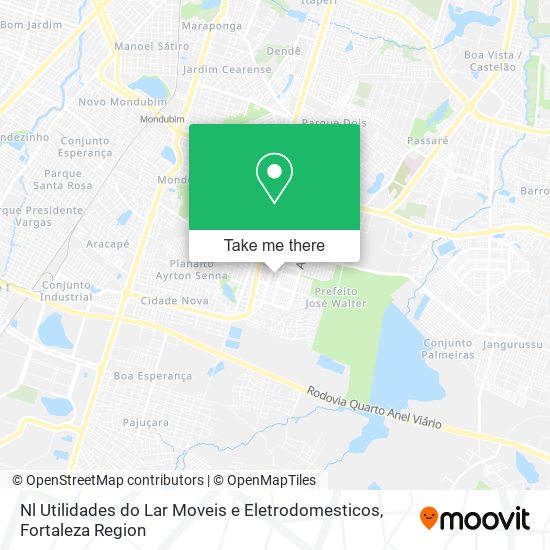 Nl Utilidades do Lar Moveis e Eletrodomesticos map