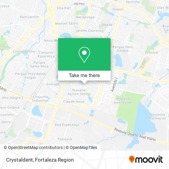 Crystaldent map