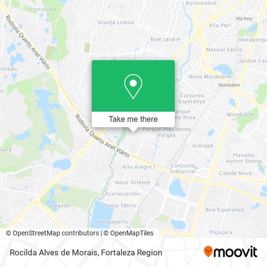 Rocilda Alves de Morais map