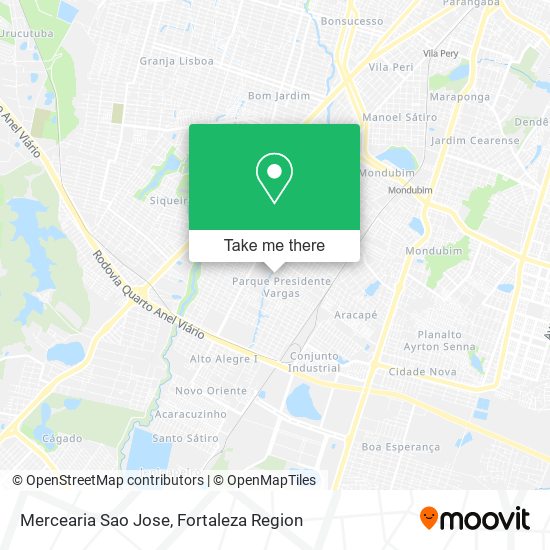 Mercearia Sao Jose map