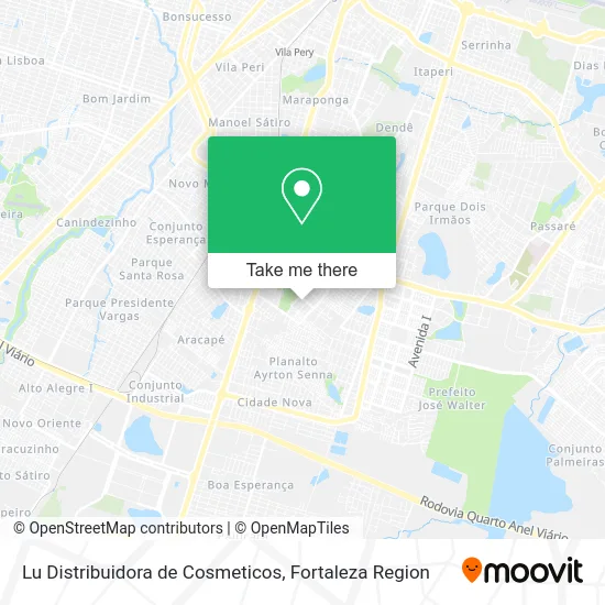 Lu Distribuidora de Cosmeticos map