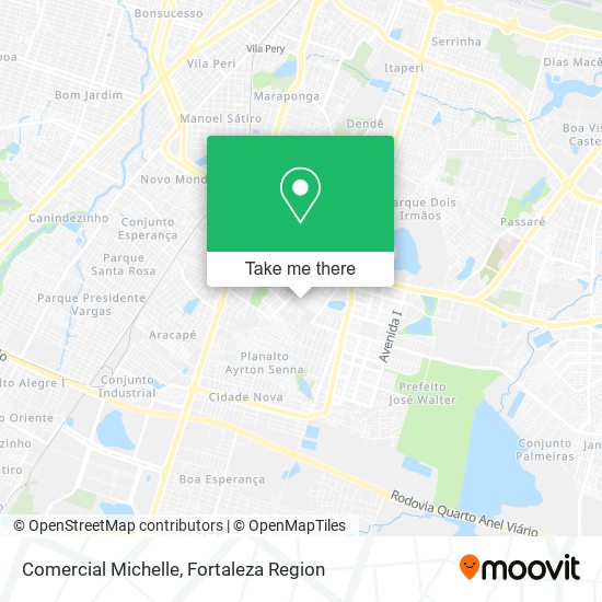 Comercial Michelle map