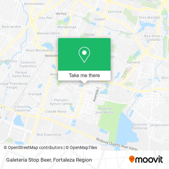 Galeteria Stop Beer map