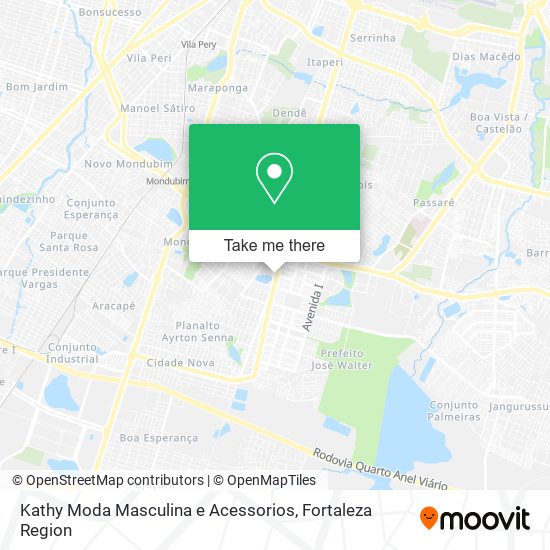 Mapa Kathy Moda Masculina e Acessorios