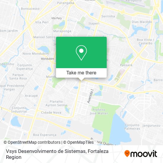 Mapa Vsys Desenvolvimento de Sistemas