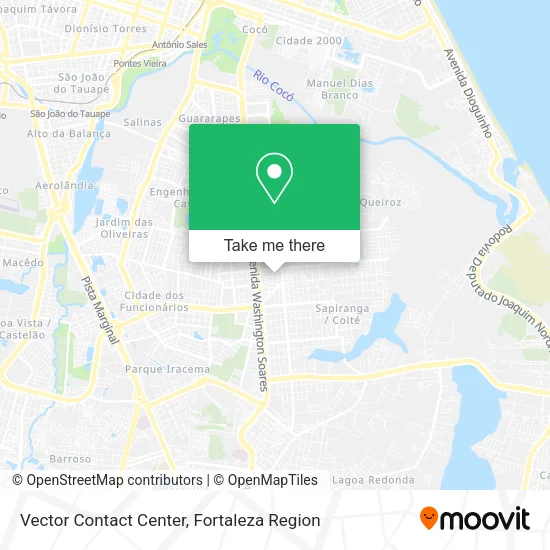 Vector Contact Center map