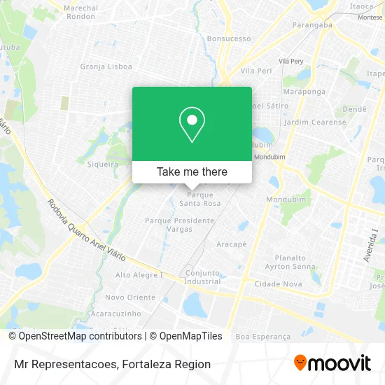 Mr Representacoes map