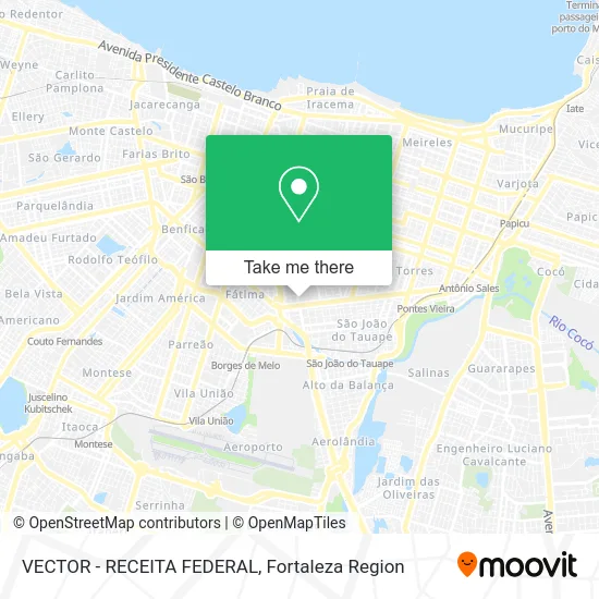 VECTOR - RECEITA FEDERAL map
