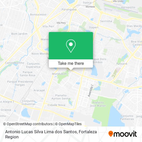 Mapa Antonio Lucas Silva Lima dos Santos