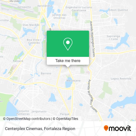 Centerplex Cinemas map