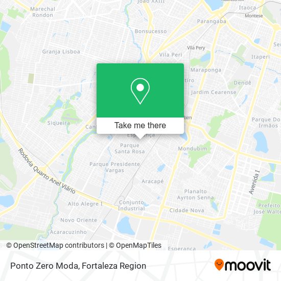 Ponto Zero Moda map