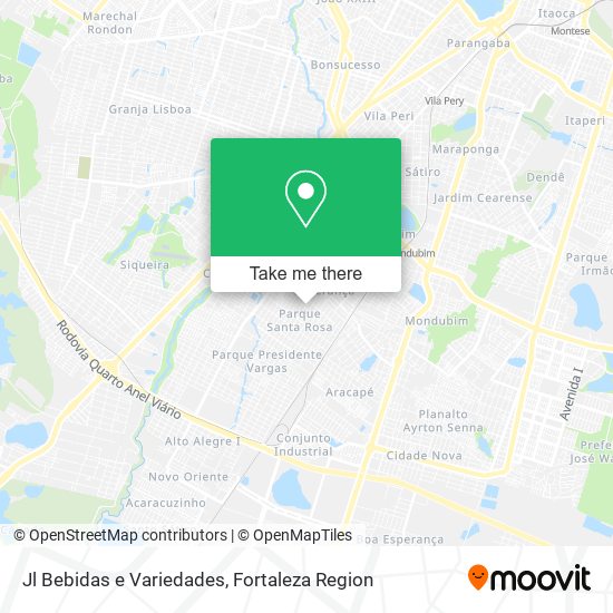Jl Bebidas e Variedades map