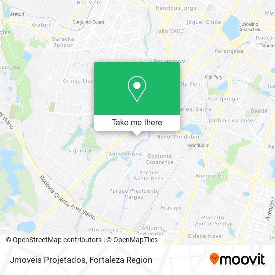 Mapa Jmoveis Projetados