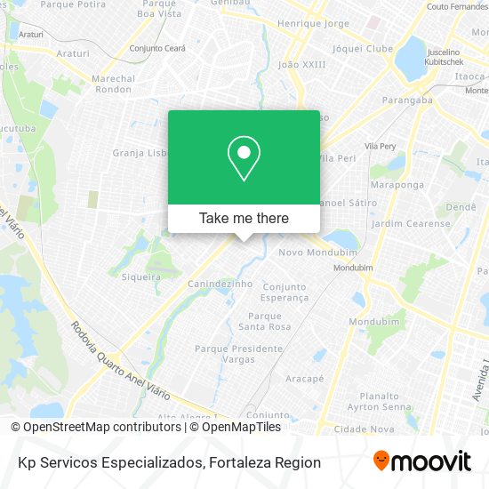 Mapa Kp Servicos Especializados