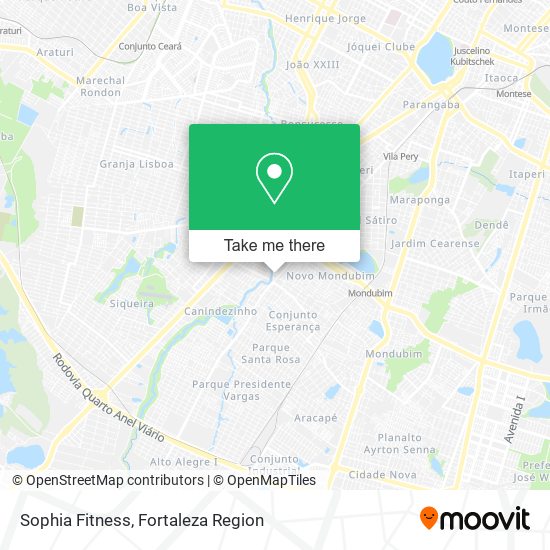 Sophia Fitness map