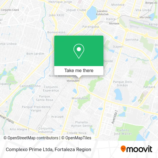 Complexo Prime Ltda map