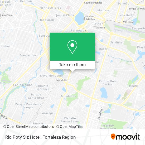 Rio Poty Slz Hotel map