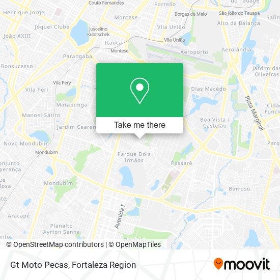 Gt Moto Pecas map