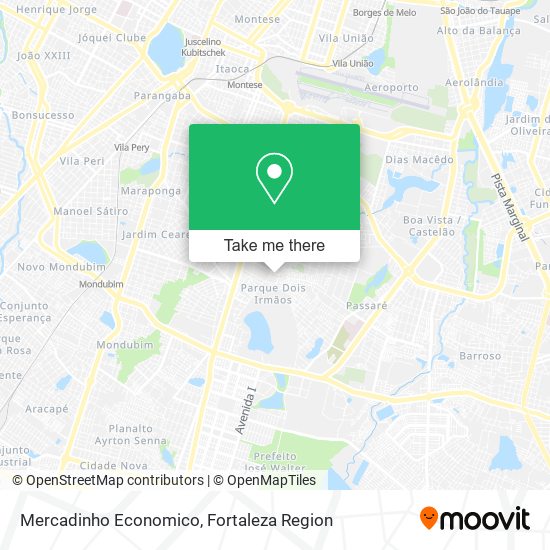 Mercadinho Economico map