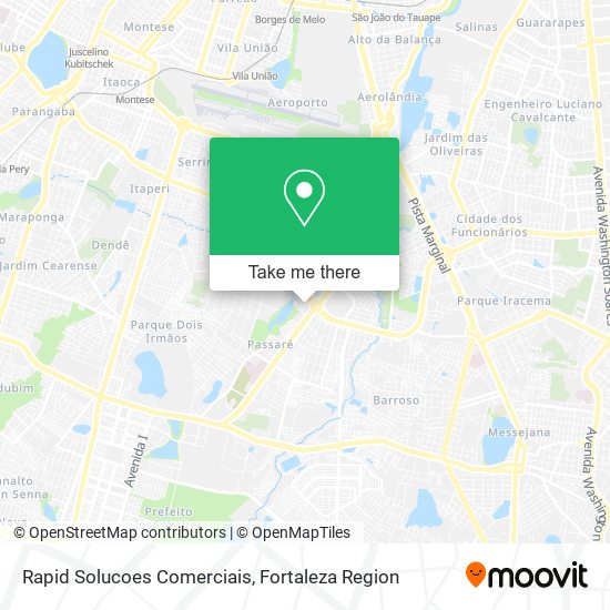 Rapid Solucoes Comerciais map