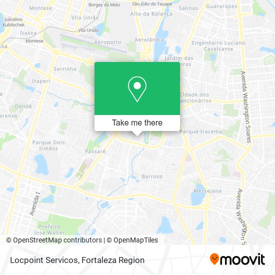 Mapa Locpoint Servicos