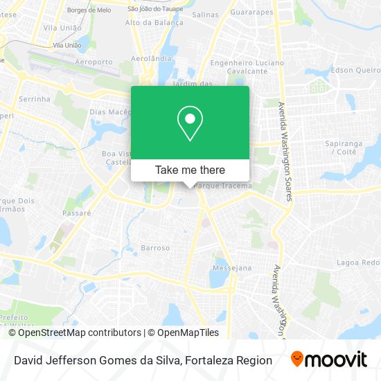 David Jefferson Gomes da Silva map