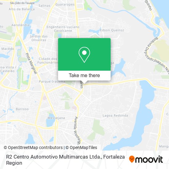 R2 Centro Automotivo Multimarcas Ltda. map