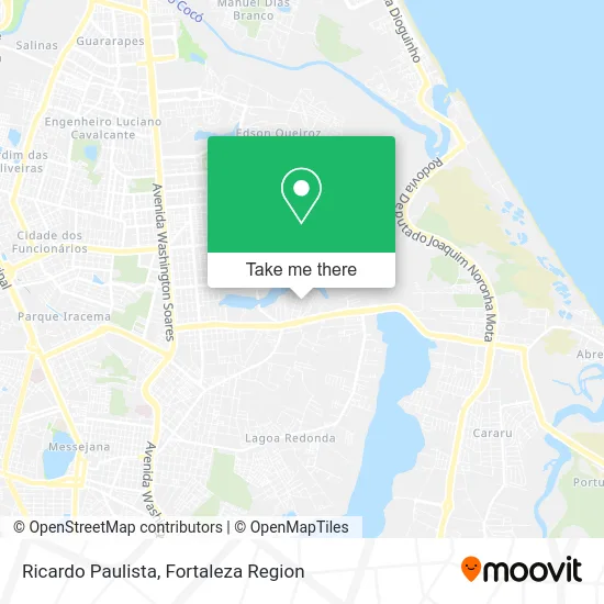 Ricardo Paulista map