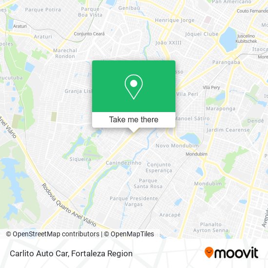 Carlito Auto Car map