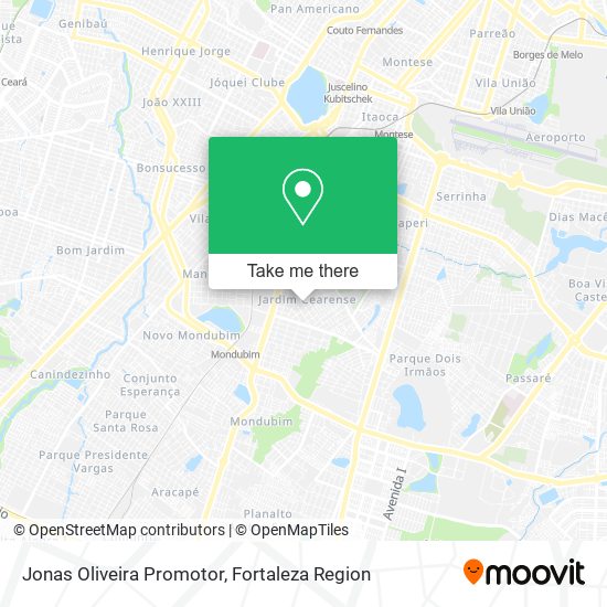 Jonas Oliveira Promotor map