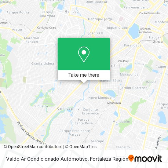 Valdo Ar Condicionado Automotivo map