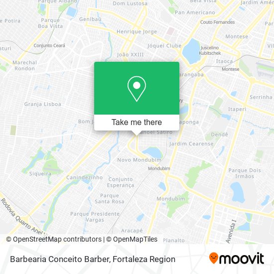 Barbearia Conceito Barber map