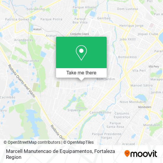 Mapa Marcell Manutencao de Equipamentos