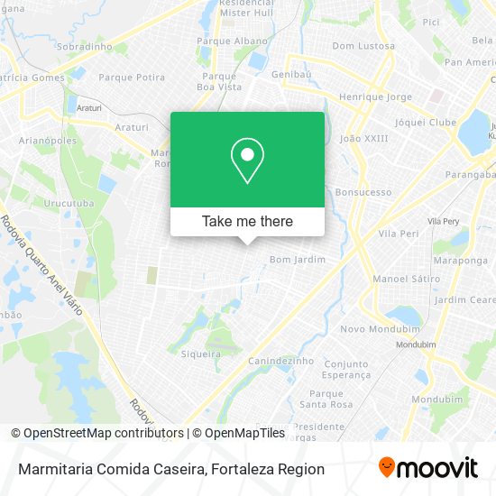 Marmitaria Comida Caseira map