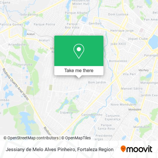 Jessiany de Melo Alves Pinheiro map